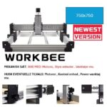 WorkBee CNC Router Mechanical Kit 0750x0750S, WorkBee CNC Router Mechanical Kit 0750x0750A. cnc maskiner og dele på unik .WorkBee Cnc Router Machine On Unik